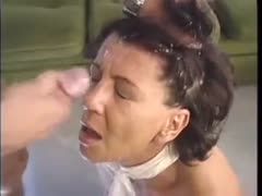A skinny garden guy gives my former BBC harlot a facial and copulates her.